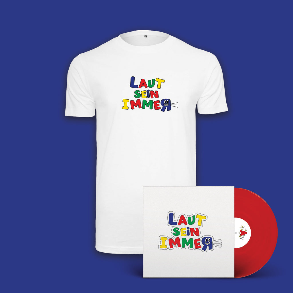 LAUT SEIN (IMMER) Vinyl + Shirt Bundle